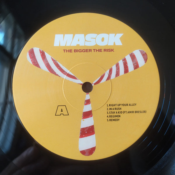 Masok - The Bigger The Risk (VINYL) | Mint (M) Mint (M)-