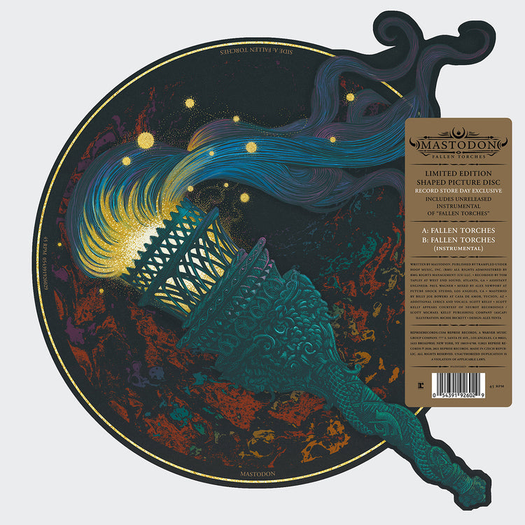 Mastodon - Fallen Torches (10" Shape/Picture Disc) | Mint (M) Mint (M)-