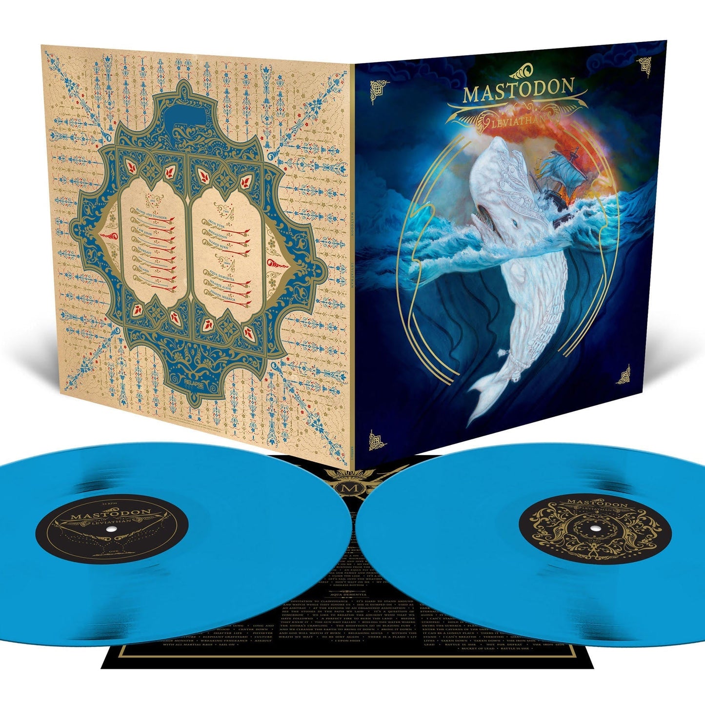 Mastodon - (PRESALE 6/26/26) Leviathan (BLUE 2xVINYL) | Mint (M) Mint (M)-