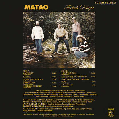 Matao With Atilla Engin - Turkish Delight | Mint (M) Mint (M)-