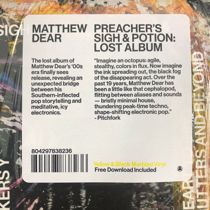 Matthew Dear - Preacher's Sigh & Potion: Lost Album | Mint (M) Mint (M)--