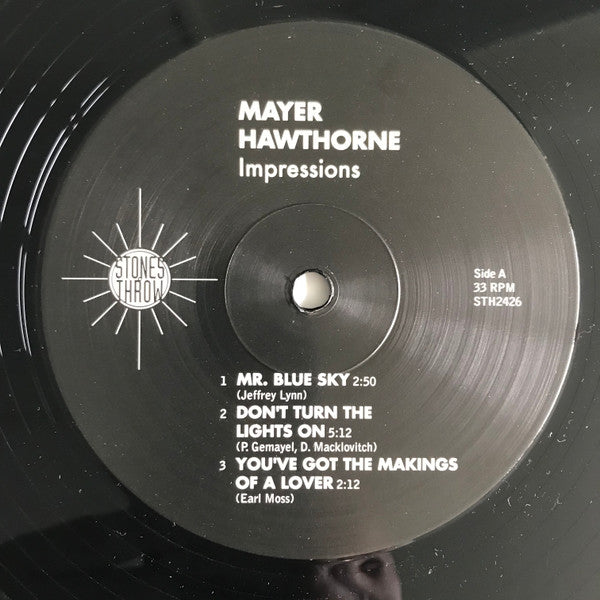 Mayer Hawthorne - Impressions | Mint (M) Mint (M)-
