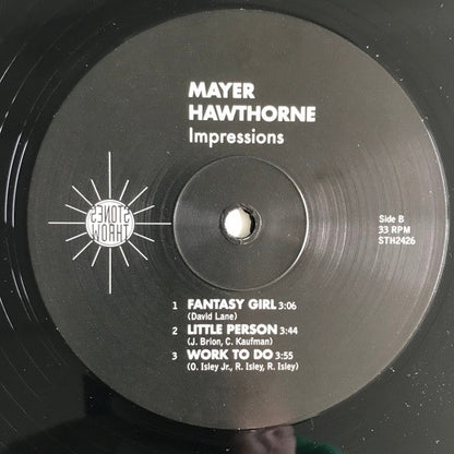 Mayer Hawthorne - Impressions | Mint (M) Mint (M)-