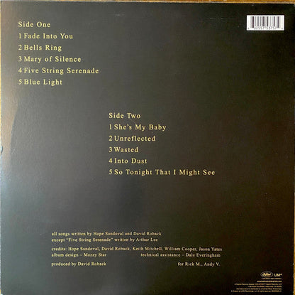 Mazzy Star So Tonight That I Might See Capitol Records LP, Album, RE Mint (M) Mint (M)-