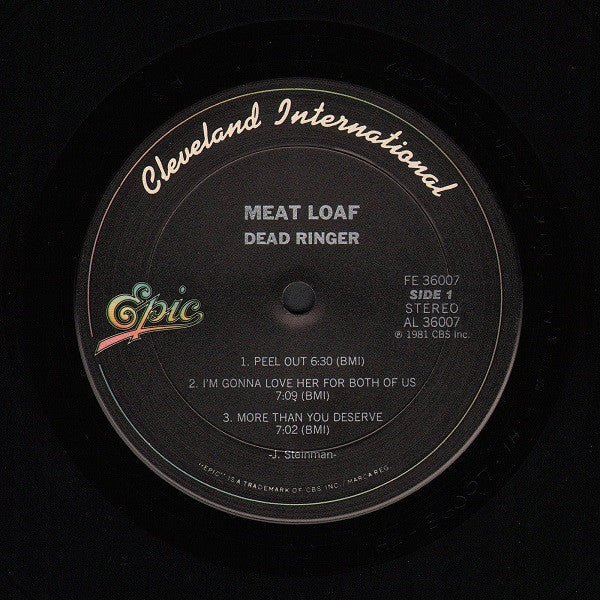 Meat Loaf - Dead Ringer | Near Mint (NM) Near Mint (NM)-