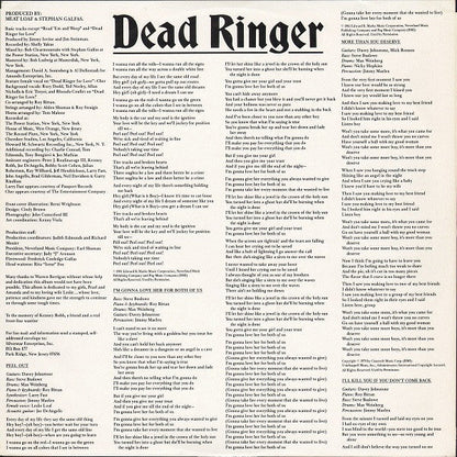 Meat Loaf - Dead Ringer | Near Mint (NM) Near Mint (NM)-