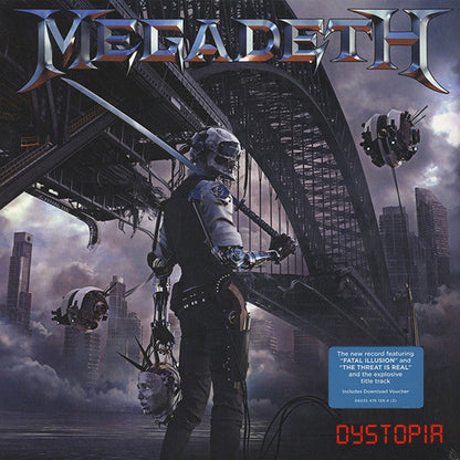 Megadeth - Dystopia (VINYL LP) | Very Good Plus (VG+) Near Mint (NM)-