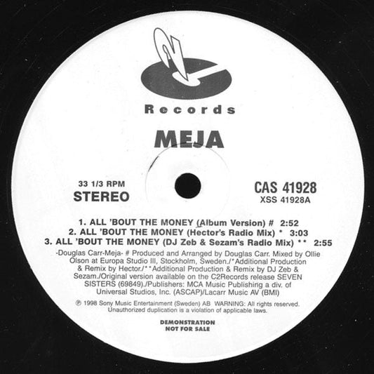 Meja - All 'Bout The Money | Very Good Plus (VG+) Generic-
