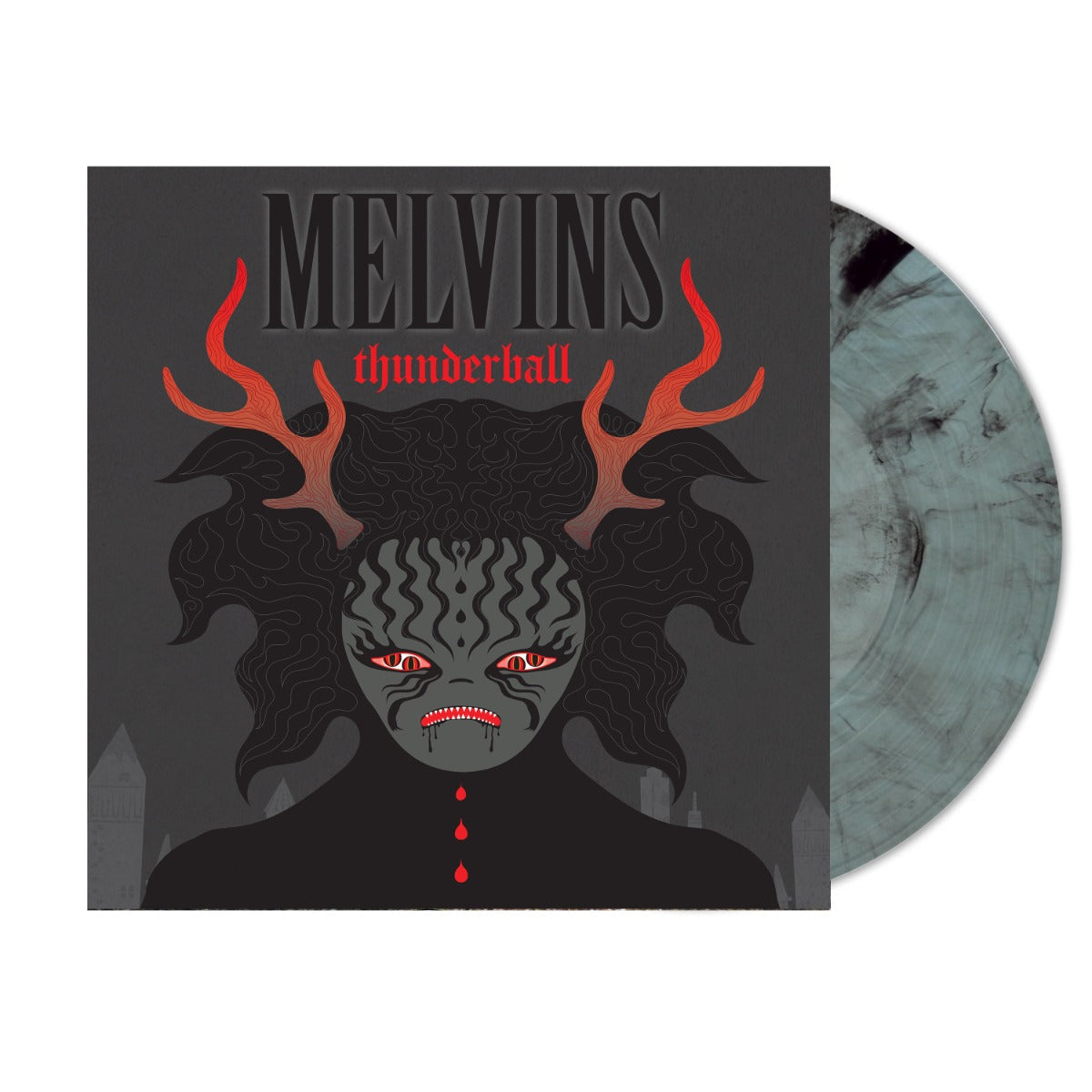 Melvins - Thunderball (Indie Exclusive) (Smoke Is A Color) (Marbled Grey VINYL) | Mint (M) Mint (M)-