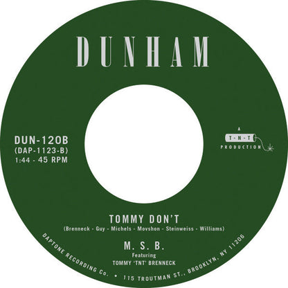 There's a New Day Coming / Tommy Don't | Mint (M) Mint (M)-