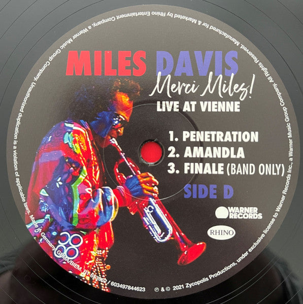 Miles Davis - Merci Miles! Live At Vienne | Mint (M) Mint (M)-