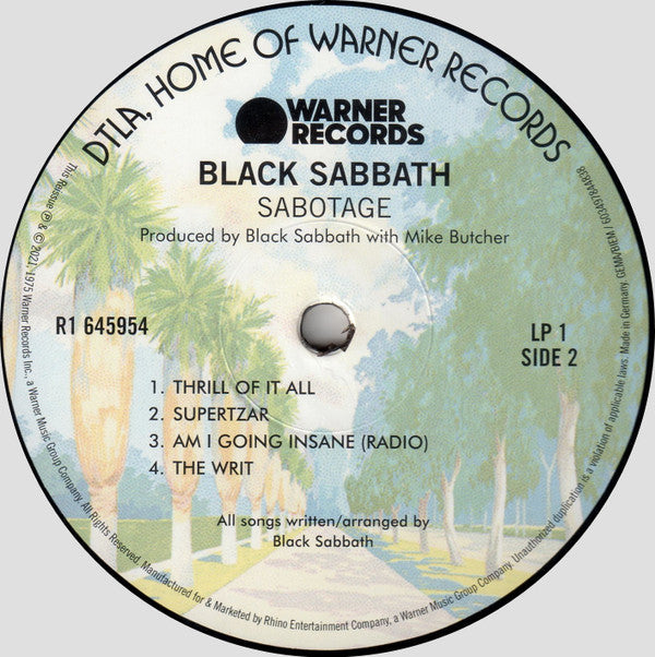 Black Sabbath - Sabotage Super Deluxe | Mint (M) Mint (M)-