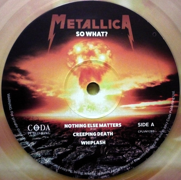 Metallica - So What???!!! | Mint (M) Mint (M)-