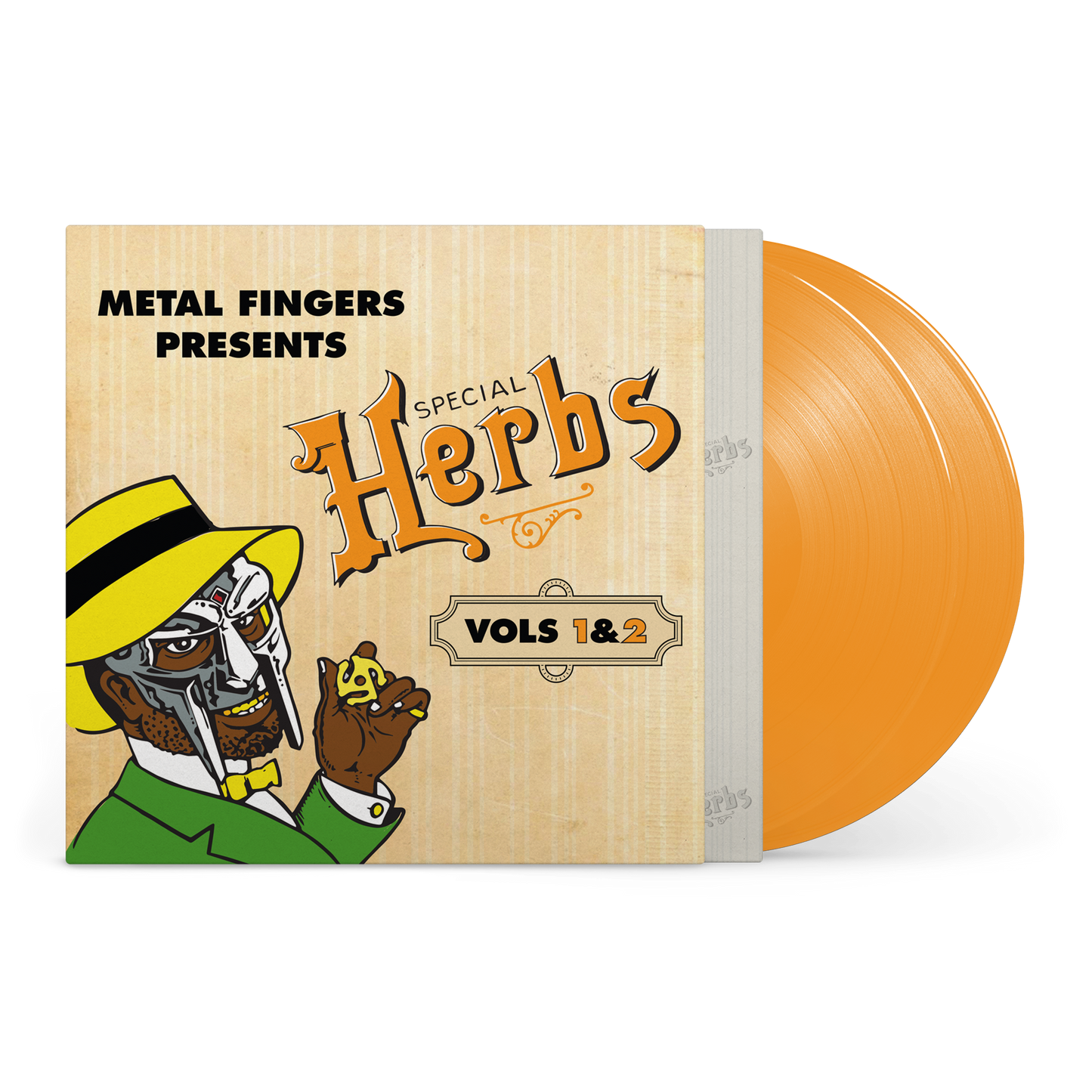 Metal Fingers Presents: Special Herbs Vol. 1 & 2 (MUSTARD YELLOW VINYL)*DISCOUNTED* |-