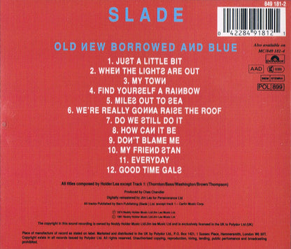 Slade - Old New Borrowed And Blue (IMPORT CD) | Near Mint (NM) Excellent (EX)-