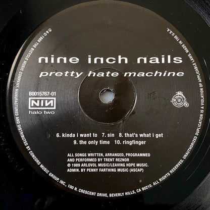 Nine Inch Nails - Pretty Hate Machine (VINYL LP THE BICYCLE MUSIC COMPANY B0015767-01 2011) | Near Mint (NM or M-) Near Mint (NM)-