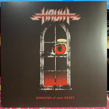Windows Of Your Heart *HALF BLACK/CLEAR RED SPLATTER* | Mint (M) Near Mint (NM)-