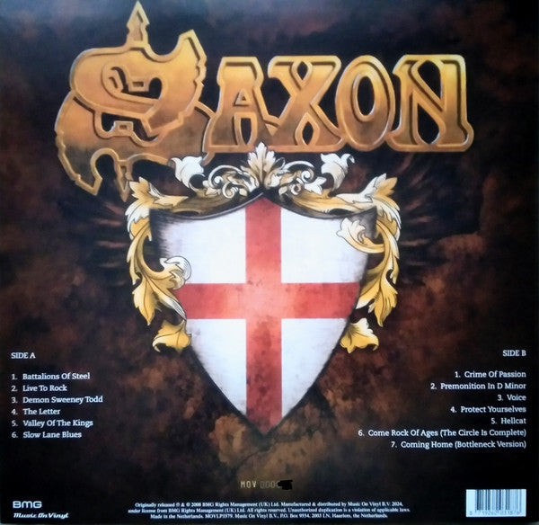 Saxon - Into The Labyrinth (COLOR VINYL) | Mint (M) Mint (M)-
