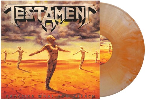 Testament - Practice What You Preach (ORANGE BONE SWIRL VINYL) | Mint (M) Mint (M)-