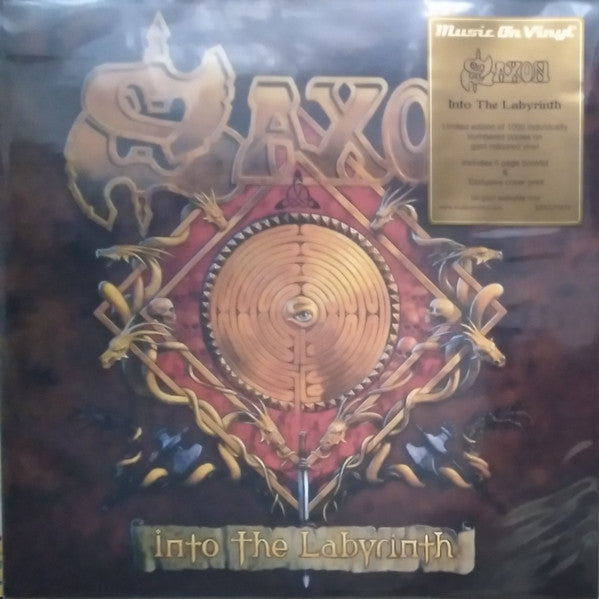Saxon - Into The Labyrinth (COLOR VINYL) | Mint (M) Mint (M)-