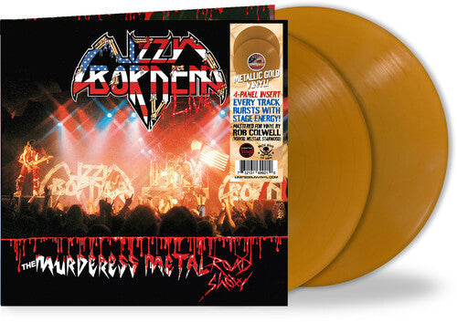 Lizzy Borden - (PRESALE 6/26/26) The Murderess Metal Road Show: 40th Ann. (GATFLD GOLD 2xVINYL) | Mint (M) Mint (M)-