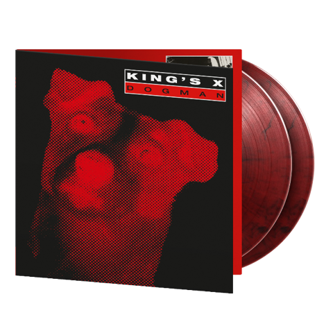 King's X - Dogman (MOV | RED & BLACK MARBLE 2LP) | Mint (M) Mint (M)-