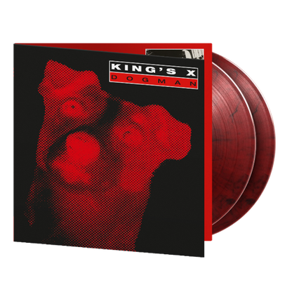 King's X - Dogman (MOV | RED & BLACK MARBLE 2LP) | Mint (M) Mint (M)-