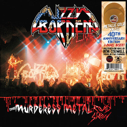 Lizzy Borden - (PRESALE 6/26/26) The Murderess Metal Road Show: 40th Ann. (GATFLD GOLD 2xVINYL) | Mint (M) Mint (M)-