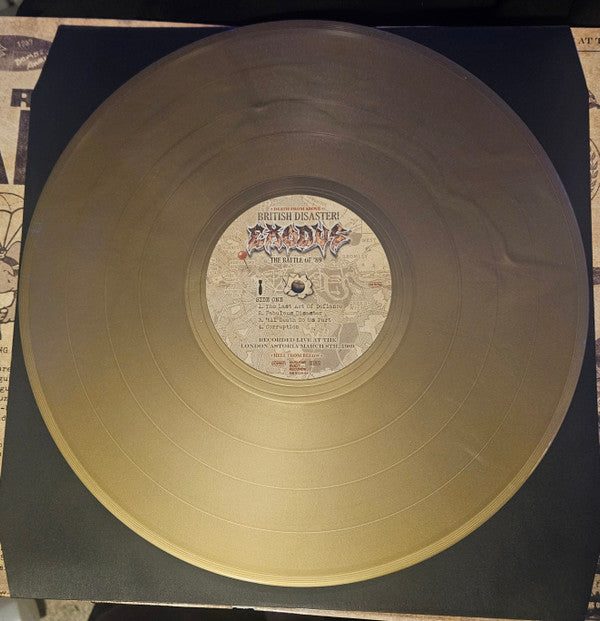 British Disaster! The Battle Of '89 (Live At The Astoria) (GOLD VINYL) | Mint (M) Mint (M)-