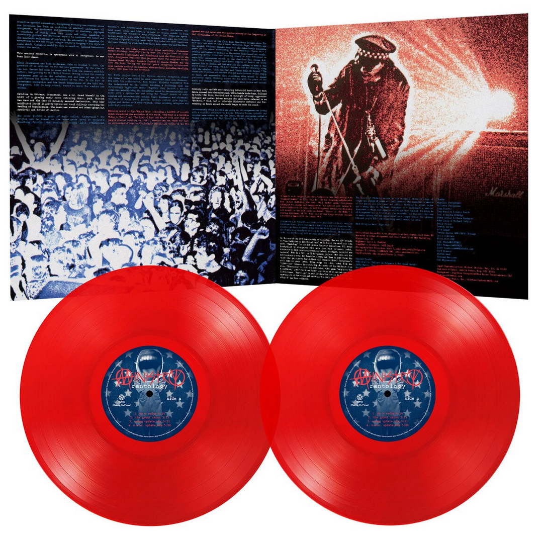 Ministry - Rantology (MOV 180G TRANSLUCENT RED 2xVINYL) | Mint (M) Mint (M)-