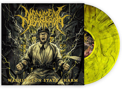 Monument of Misanthropy - (PRESALE 7/17/26) Washington State Charm (YELLOW BLACK MARBLE VINYL) | Mint (M) Mint (M)-