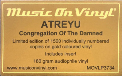 Atreyu - Congregation Of The Damned (COLOR VINYL) | Mint (M) Mint (M)-