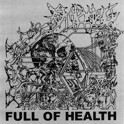 Full Of Health (Bone w/ Black Splatter VINYL 7") | Mint (M) Near Mint (NM)-