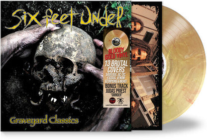 Six Feet Under - (PRESALE 7/3/26) Graveyard Classics (LMTD BLOODY GOLD VINYL) | Mint (M) Mint (M)-