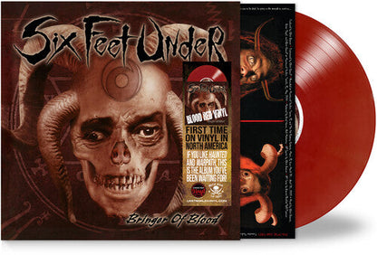 Six Feet Under - Bringer of Blood (BLOOD RED VINYL) | Mint (M) Mint (M)-