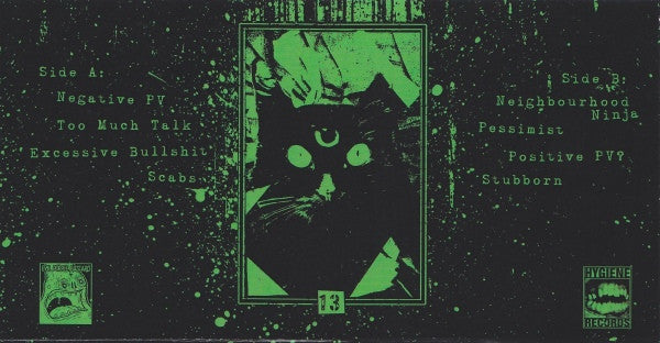 Negative (VINYL 7") *TRANSLUCENT GREEN* | Mint (M) Mint (M)-