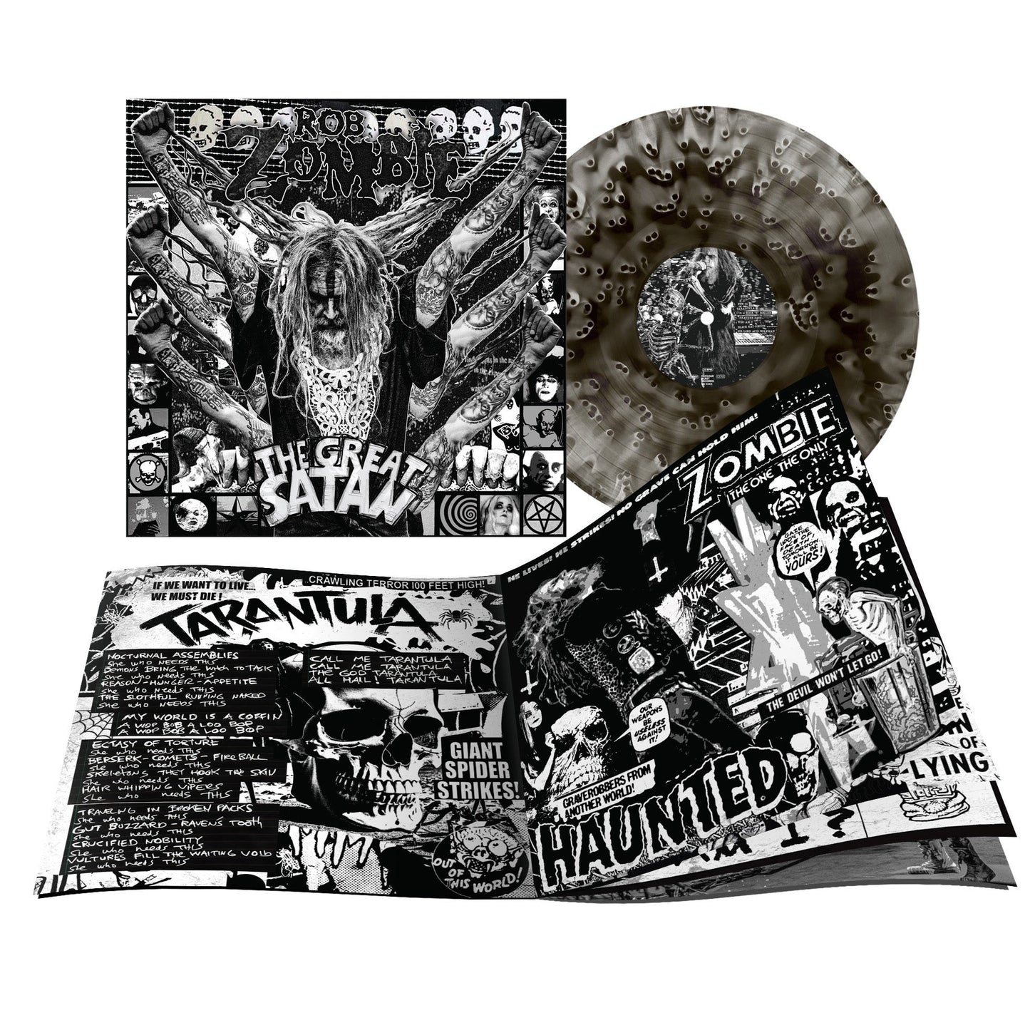 Rob Zombie - The Great Satan (Ghostly Black Vinyl) | Mint (M) Mint (M)-
