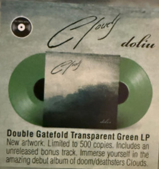 Clouds - (PRESALE 7/10/26) Doliu (GREEN 2xVINYL) | Mint (M) Mint (M)-