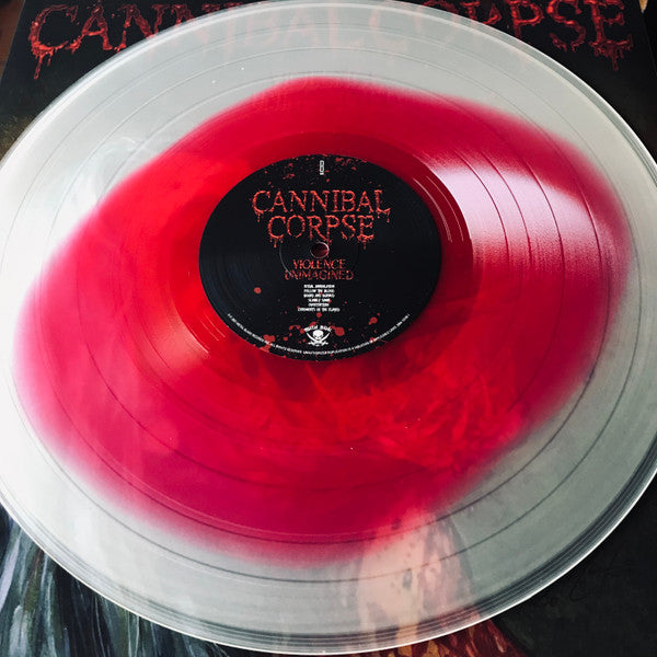 Cannibal Corpse - Violence Unimagined (RED IN CLEAR VINYL) | Mint (M) Mint (M)-