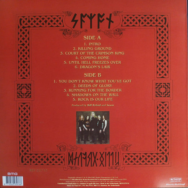 Saxon - Killing Ground (COLOR VINYL) | Mint (M) Mint (M)-