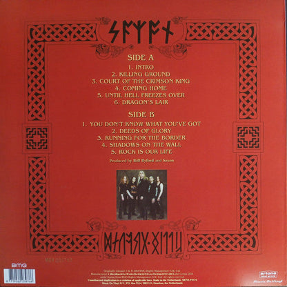 Saxon - Killing Ground (COLOR VINYL) | Mint (M) Mint (M)-