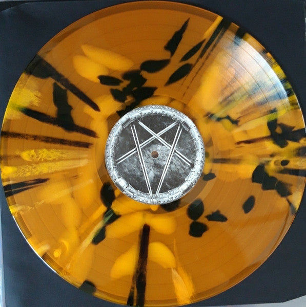 Slayer - Repentless (TRANSPARENT ORANGE + YELLOW & BLACK SPLATTER) | Mint (M) Mint (M)-