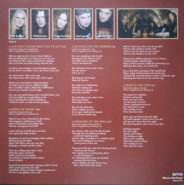 Saxon - Killing Ground (COLOR VINYL) | Mint (M) Mint (M)-
