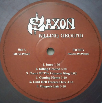 Saxon - Killing Ground (COLOR VINYL) | Mint (M) Mint (M)-