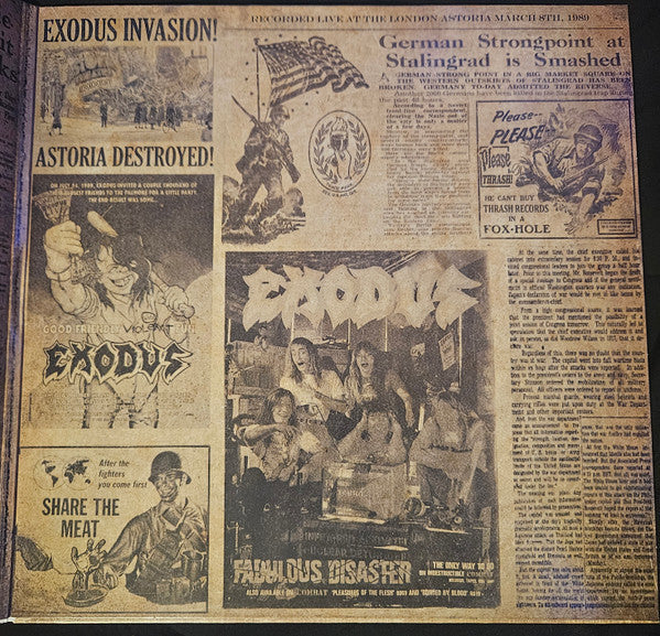 British Disaster! The Battle Of '89 (Live At The Astoria) (GOLD VINYL) | Mint (M) Mint (M)-