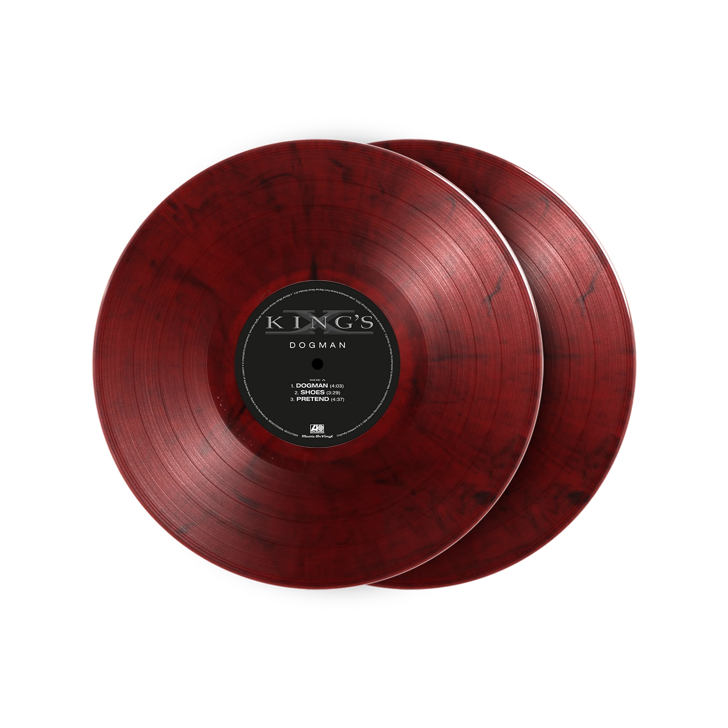 King's X - Dogman (MOV | RED & BLACK MARBLE 2LP) | Mint (M) Mint (M)-