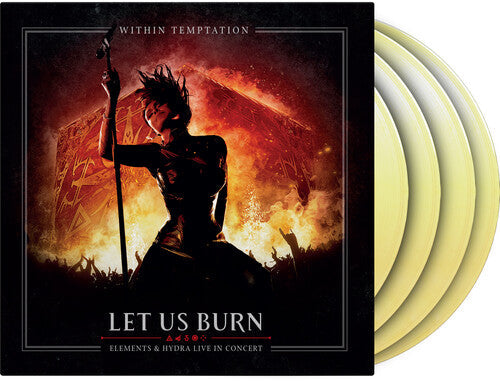 Within Temptation - (PRE-ORDER 10/17/25) Let Us Burn: Elements & Hydra Live in Concert (4xYELLOW VINYL) | Mint (M) Mint (M)-
