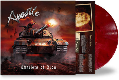 Apostle - Chariots of Iron (RED VINYL) | Mint (M) Mint (M)-