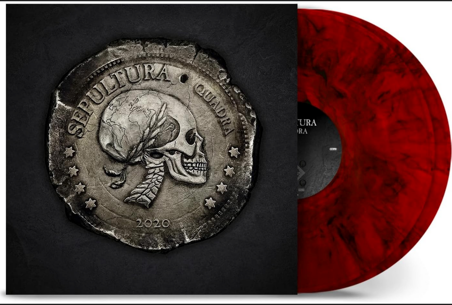Sepultura - Quadra (40th Anniversary 180g Ruby Red Marble VINYL 2xLP Nuclear Blast NBR65443) | NEW-