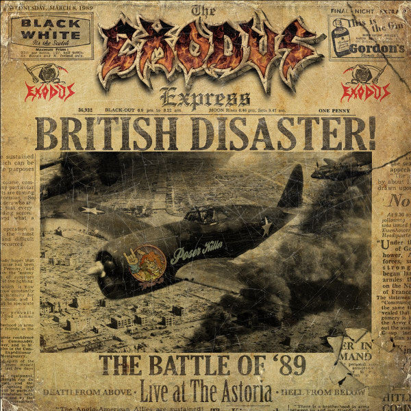 British Disaster! The Battle Of '89 (Live At The Astoria) (GOLD VINYL) | Mint (M) Mint (M)-